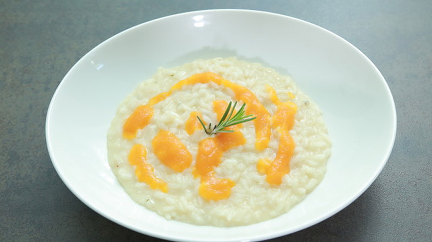 Risotto alla zucca & gorgonzola