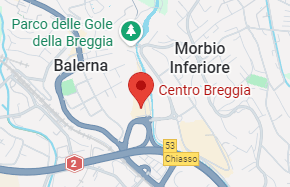 Ubicazione geografica Centro Breggia Balerna