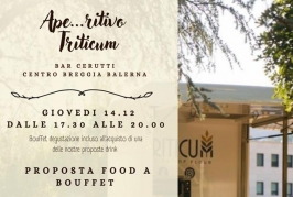 Giovedì sera mega ape... ritivo al Bar Cerutti