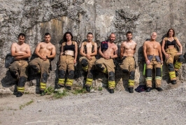 Torna il calendario dei pompieri di Chiasso