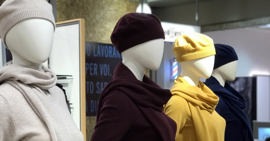 Cashmere bio nel rispetto dell'ambiente da Manor Balerna