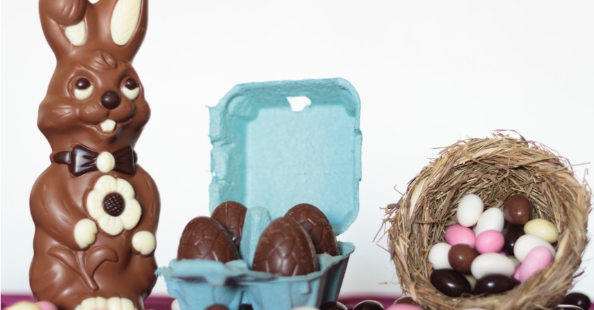 Allegri e dolci coniglietti di Pasqua