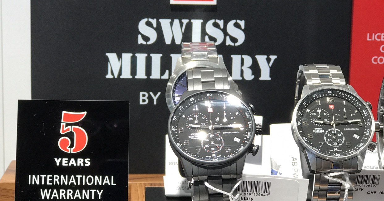 Swiss Military sbarca da Manor Balerna