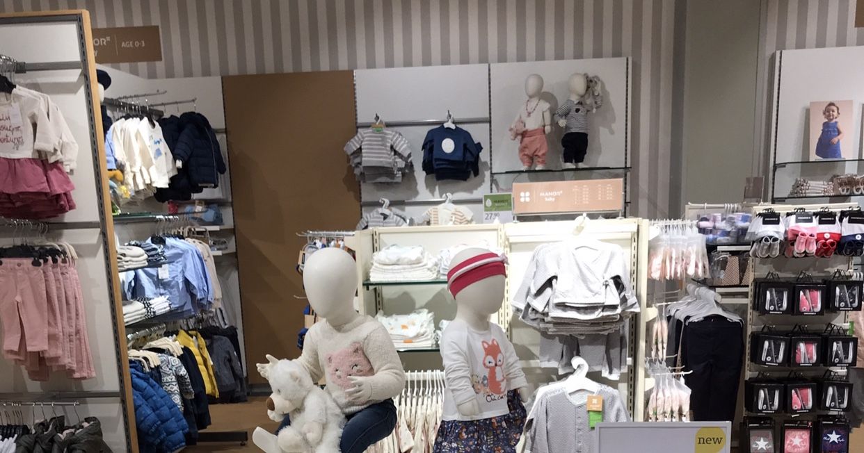 Reparto Manor Baby, Kids e Junior completamente rinnovato da Manor Balerna