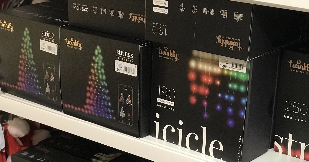 Albero di Natale Smart con Twinkly