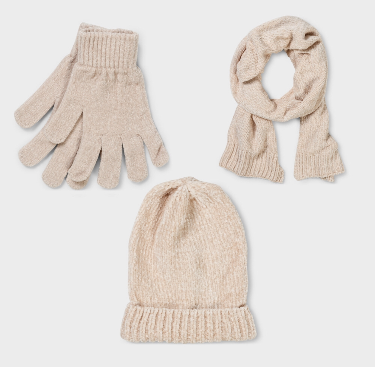 Guanti, sciarpa e cuffia!