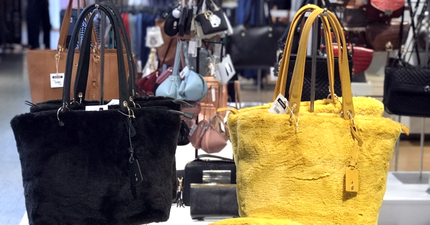 Super borse pelose da Manor Balerna