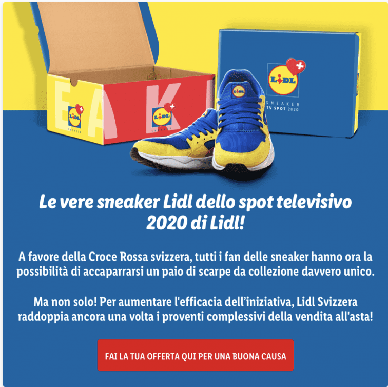 Sneakers Lidl oggetto del desiderio - Magazine Centro Breggia