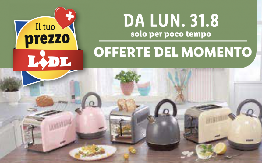 Colori pastello per gli elettrodomestici Lidl - Magazine Centro Breggia