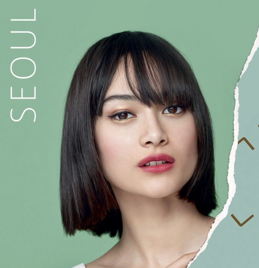Immagine della campagna marketing di Manor per gli Special Beauty Days, città Seoul