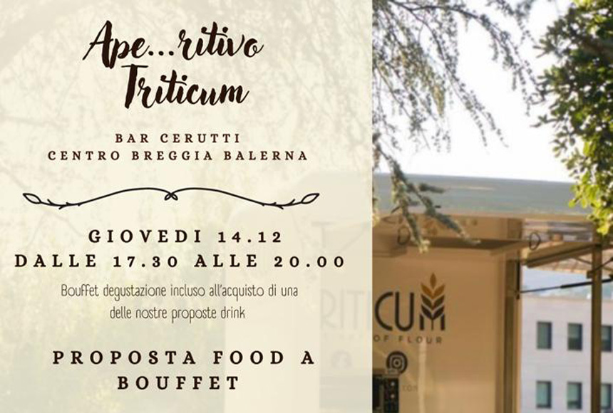 Aperitivo al Bar Cerutti Centro Breggia