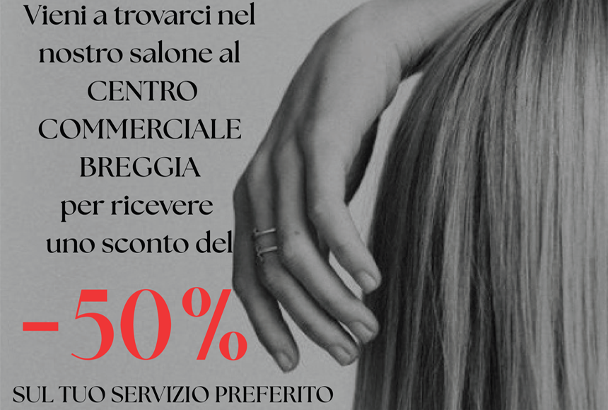50% di sconto sul tuo servizio preferito